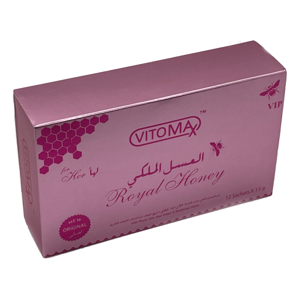 Vitomax Royal Honey For Her (12 Sachets - 15 G) Fashion