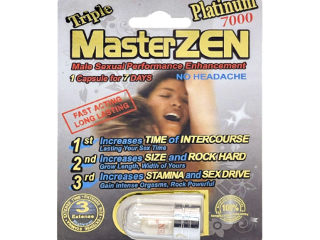 MasterZen Platinum 7000 Pill (1 Capsule) Discount