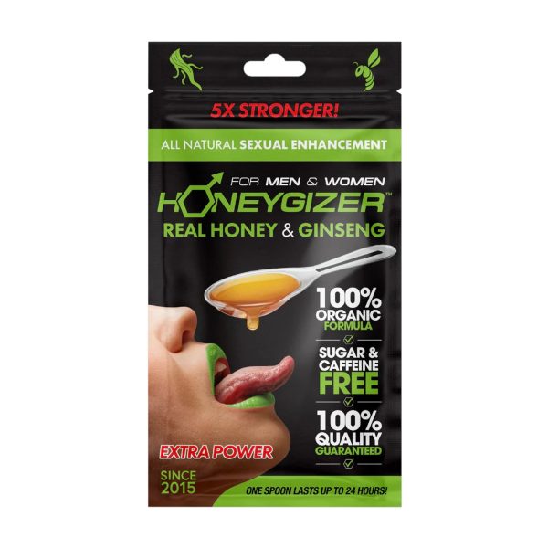 HONEYGIZER Male Sexual Enhancement- Real Honey & Ginseng (1 Spoon) Online Hot Sale