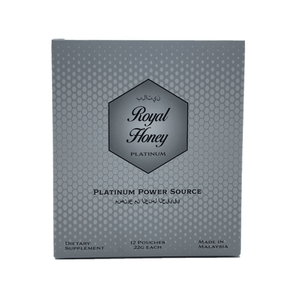 Platinum Royal Honey (12 Sachets - 22 G) Supply