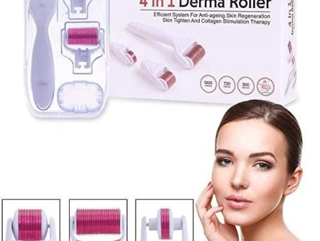 4 in1 Derma Roller, 0.5mm, 1.0mm & 1.5mm Supply