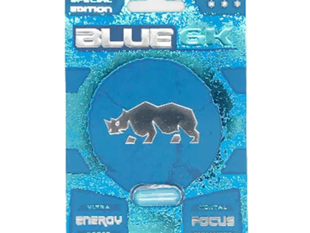 Rhino Blue 6K Pill (1 Capsule Each) Cheap