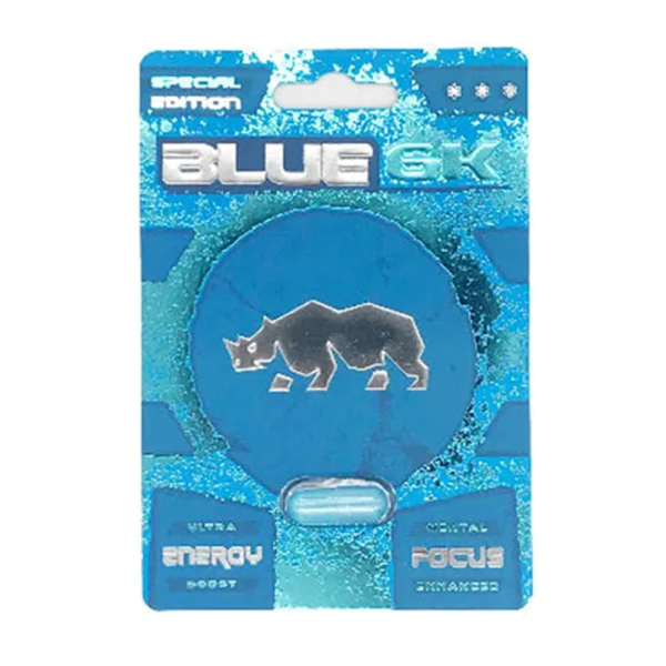 Rhino Blue 6K Pill (1 Capsule Each) Cheap