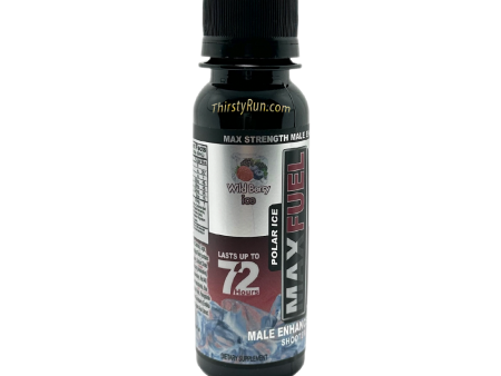 MaxFuel Polar Ice Male Enhancement Shooter - Wildberry Ice (1 ct. , 3 oz.) Supply