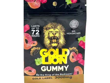 Gold Lion Gummies For Him (1 Each) Hot on Sale