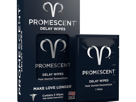 Promescent Delay Wipes For Men (5 ct.) Online now