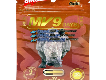 Rhino MV9 Gold Pills (1 Capsule Each) Discount