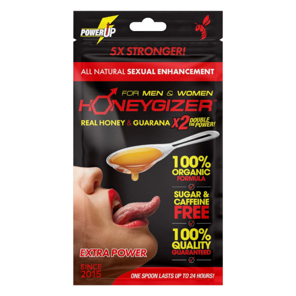 HONEYGIZER Male Sexual Enhancement- Real Honey & Guarana (1 Spoon) Sale