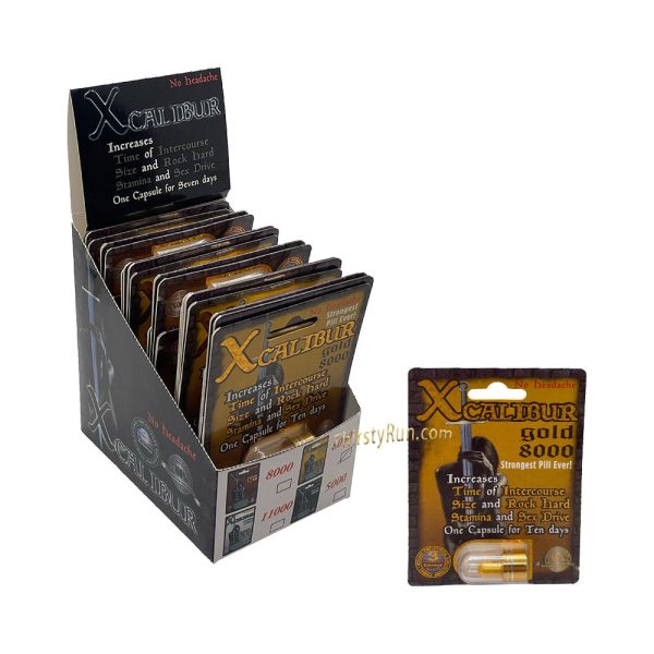 Xcalibur Gold 8000 Pill (24 ct.) Online Hot Sale