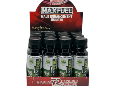 MaxFuel Express Male Enhancement Shooter - Lemon Lime Ice (12 ct. , 3 oz.) on Sale