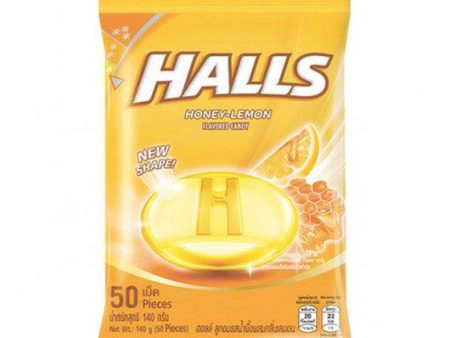 Halls Honey Lemon Candy 50pcs 140g Cheap