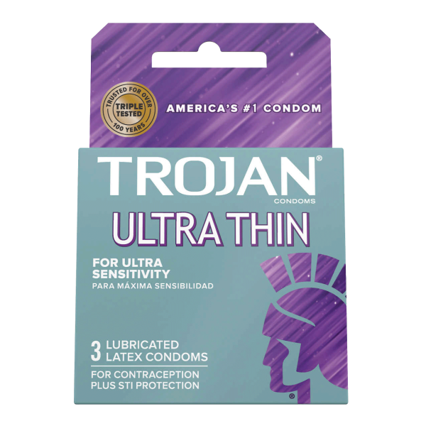 Trojan Ultra Thin Lubricated Latex Condoms (18 ct.) Online