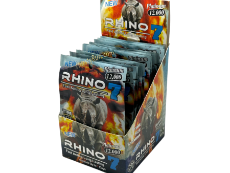 Rhino 7 Platinum Pills (24 ct.) Online Hot Sale