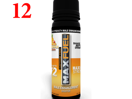 MaxFuel Male Enhancement Shooter - Mango Pineapple (12 ct. - 3 oz.) Supply