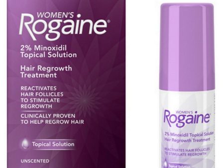 1 Month Supply Women s Rogaine Treatment for Hair Loss and Hair Thinning Minoxidil Solution Hot on Sale