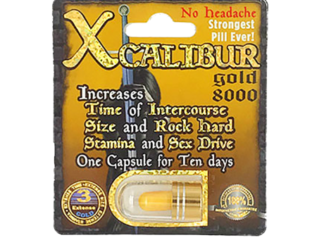 Xcalibur Gold 8000 Pill (1 Capsule Each) For Cheap