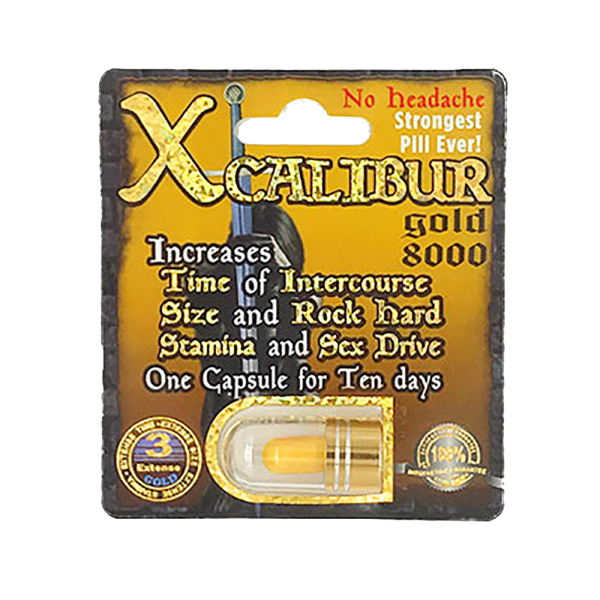 Xcalibur Gold 8000 Pill (1 Capsule Each) For Cheap