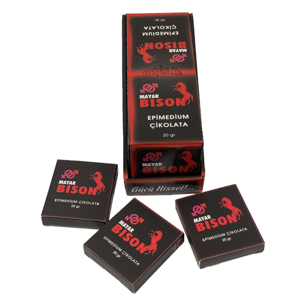 Mayar Bison Epimedium Chocolate Male Supplement (3 ct. - 20 Grams Each) Hot on Sale