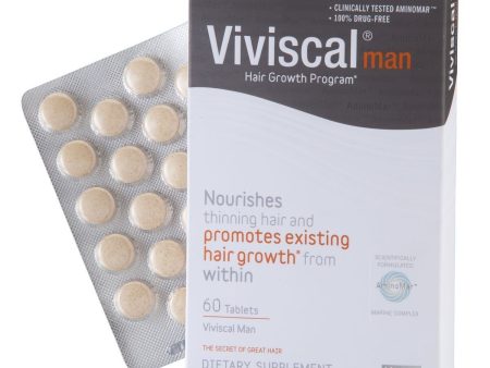 2 * VIVISCAL MAN SUPPLEMENTS 120 CAPSULES ( Pack of Two ) Supply